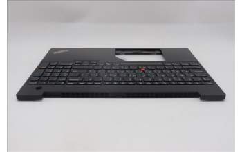 Lenovo 5M11N99285 C-Cover with keyboard, Ukraine, Black, Backlight, US