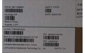 LENOVO 5M11N99401 Keyb T14s G5 Cover DE - WL - BL