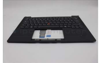 Lenovo 5M11N99469 C-Cover with keyboard, Norwegian, Black, Backlight, UK