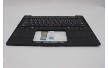 Lenovo 5M11N99546 C-Cover with keyboard, Arabic, Black, Backlight, WWAN, US