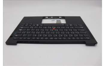Lenovo 5M11N99546 C-Cover with keyboard, Arabic, Black, Backlight, WWAN, US