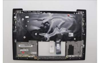 Lenovo 5M11N99574 C-Cover with keyboard, USA English, Black, Backlight, WWAN, US