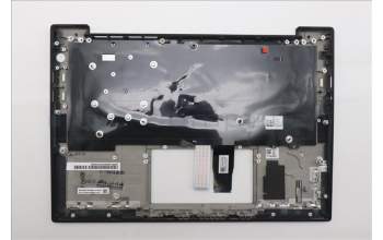 Lenovo 5M11N99584 C-Cover with keyboard, US English Euro, Black, Backlight, WWAN, US