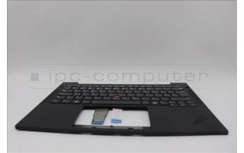 Lenovo 5M11N99638 C-Cover with keyboard, Portuguese, Black, Backlight, WWAN, UK