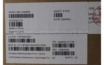 Lenovo 5M11N99658 C-Cover with keyboard, Switzerland, Black, Backlight, WWAN, UK