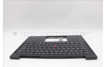 Lenovo 5M11N99670 C-Cover with keyboard, Turkish, Black, Backlight, WWAN, UK
