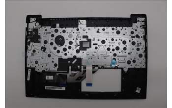 Lenovo 5M11N99747 C-Cover with keyboard, Belgian, Black, UK