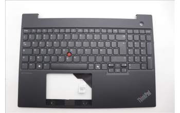 Lenovo 5M11N99756 C-Cover with keyboard, French, Black, US