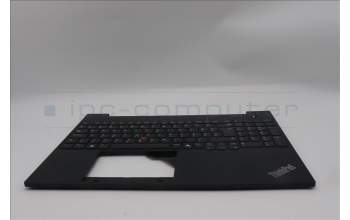 Lenovo 5M11N99765 C-Cover with keyboard, Hungarian, Black, UK
