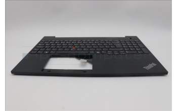 Lenovo 5M11N99800 C-Cover with keyboard, UK English, Black, UK