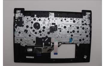 Lenovo 5M11N99804 C-Cover with keyboard, US English Euro, Black, US
