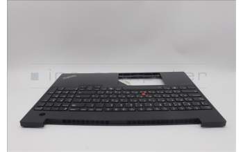 Lenovo 5M11N99882 C-Cover with keyboard, Russian, Black, Backlight, US