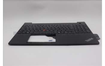 Lenovo 5M11N99884 C-Cover with keyboard, Czech Slovakian, Black, Backlight, UK