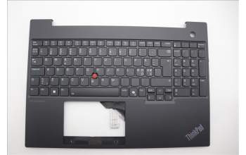 Lenovo 5M11N99894 C-Cover with keyboard, Nordic, Black, Backlight, UK