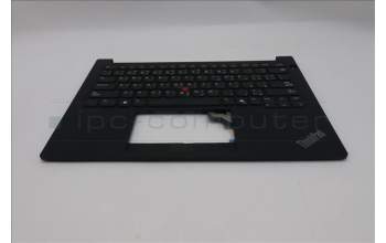 Lenovo 5M11N99949 C-Cover with keyboard, Arabic, Black, US