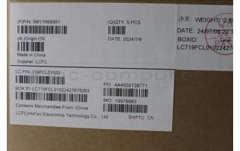 Lenovo 5M11N99951 C-Cover with keyboard, Arabic, Black, US