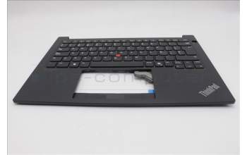 Lenovo 5M11N99963 C-Cover with keyboard, Spanish, Black, UK