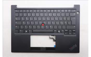 Lenovo 5M11N99969 C-Cover with keyboard, German, Black, UK