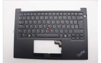 Lenovo 5M11N99979 C-Cover with keyboard, Hungarian, Black, UK