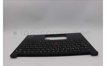 Lenovo 5M11N99999 C-Cover with keyboard, Russian, Black, US