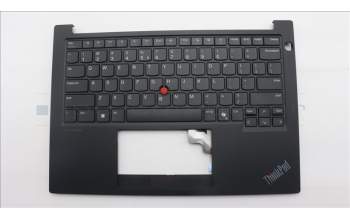 Lenovo 5M11P00029 C-Cover with keyboard, US English Euro, Black, US