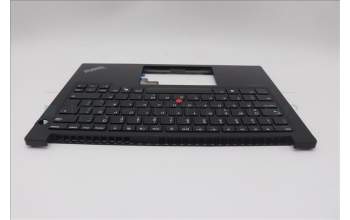 Lenovo 5M11P00035 C-Cover with keyboard, Icelandic, Black, UK