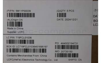 Lenovo 5M11P00039 C-Cover with keyboard, Bulgarian, Black, UK