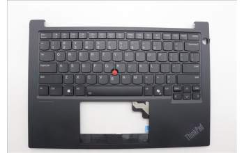 Lenovo 5M11P32295 C-Abdeckung mit Tastatur, USA – Englisch, Schwarz, Hintergrundbeleuchtung
