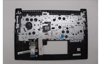 Lenovo 5M11P32331 C-Cover with keyboard, Danish, Black, Backlight, UK