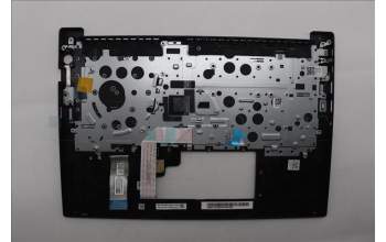 Lenovo 5M11P32335 C-Cover with keyboard, Spanish, Black, Backlight, UK