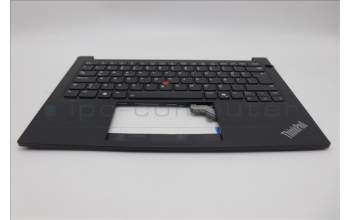 Lenovo 5M11P32460 C-Cover with keyboard, Turkish, Black, Backlight, UK