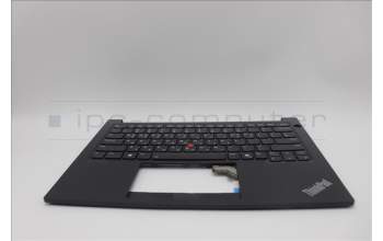 Lenovo 5M11P32524 C-Cover with keyboard, Korean, Black, Backlight, US