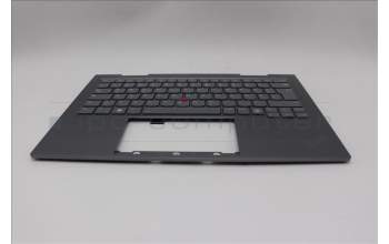 Lenovo 5M11P35008 C-Cover with keyboard, German, Luna Grey, Fingerprint, WLAN, UK