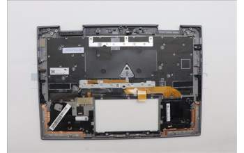 Lenovo 5M11P35082 C-Cover with keyboard,German,Luna Grey,Fingerprint,WWAN