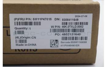 Lenovo 5M11P47015 MECH_ASM 12.3 FHD(INX+Mutto) noNFC ASM