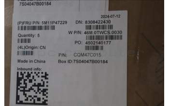 Lenovo 5M11P47229 MECH_ASM NoNFC CCvr+DEN KB ASM,CHY