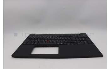 Lenovo 5M11P68294 C-Cover with keyboard, Bulgarian, Black, Backlight, UK