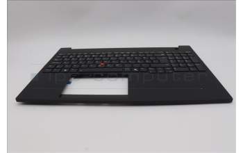 Lenovo 5M11P68302 C-Cover with keyboard, Danish, Black, Backlight, UK
