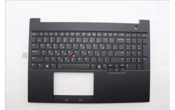 Lenovo 5M11P68324 C-Cover with keyboard, Greek, Black, Backlight, US