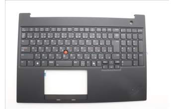 Lenovo 5M11P68339 C-Cover with keyboard, Japanese, Black, Backlight, JP