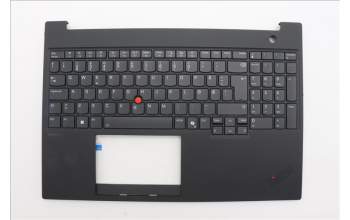Lenovo 5M11P68348 C-Cover with keyboard, Norwegian, Black, Backlight, UK