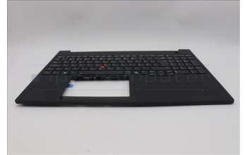 Lenovo 5M11P68348 C-Cover with keyboard, Norwegian, Black, Backlight, UK