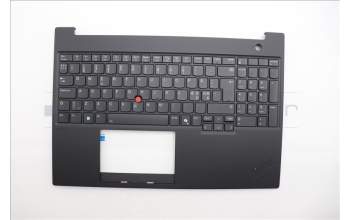 Lenovo 5M11P68350 C-Cover with keyboard, Nordic, Black, Backlight, UK
