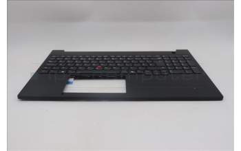 Lenovo 5M11P68383 C-Cover with keyboard, UK English, Black, Backlight, UK