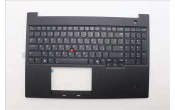 Lenovo 5M11P68449 C-Cover with keyboard, Hebrew, Black, Backlight, WWAN, SIM, US