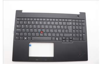 Lenovo 5M11P68455 C-Cover with keyboard, Icelandic, Black, Backlight, WWAN, SIM, UK