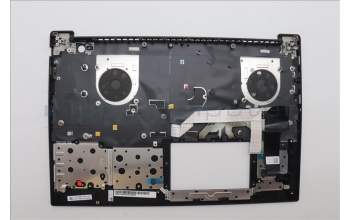 Lenovo 5M11P68792 C-Cover with keyboard, Spanish LA, Black, Backlight, WWAN, SIM, UK