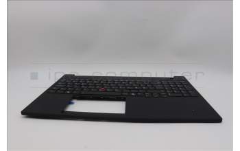 Lenovo 5M11P68798 C-Cover with keyboard, Norwegian, Black, Backlight, WWAN, SIM, UK