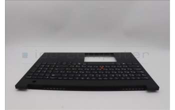 Lenovo 5M11P68815 C-Cover with keyboard, Russian, Black, Backlight, WWAN, SIM, US