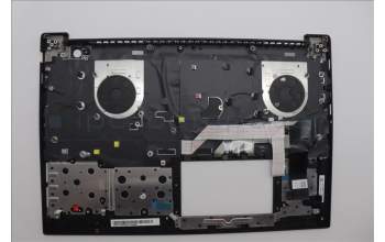 Lenovo 5M11P68839 C-Cover with keyboard, Switzerland, Black, Backlight, WWAN, SIM, UK